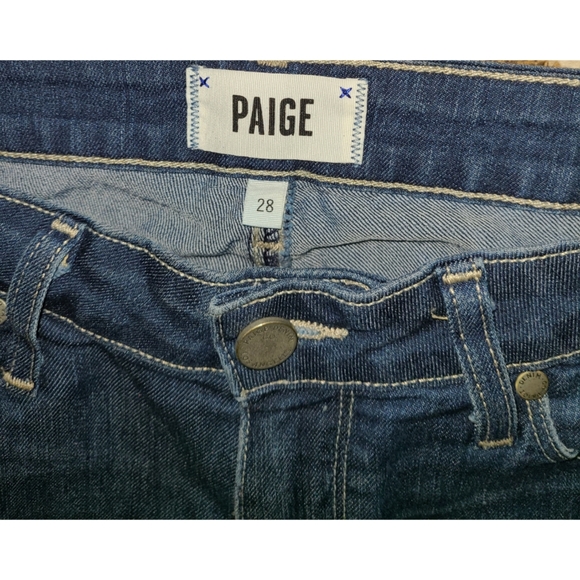 PAIGE SKYLINE ANKLE PEG IN REYNOLDS  SIZE 28 - Picture 8 of 8